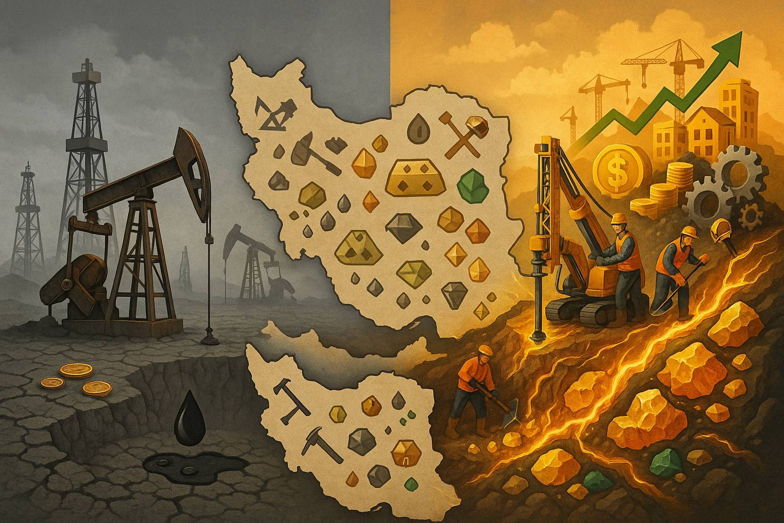 احیای معادن ایران: رکورد طلایی برای رونق اقتصاد!