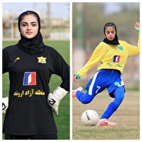 راه یابی دو بانوی فوتبالیست آبادانی به تیم‌های ملی فوتبال