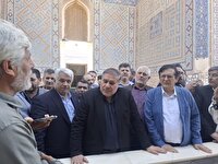 طرح ساماندهی در مجموعه تاریخی مزار مولانا ابوبکر تایبادی
