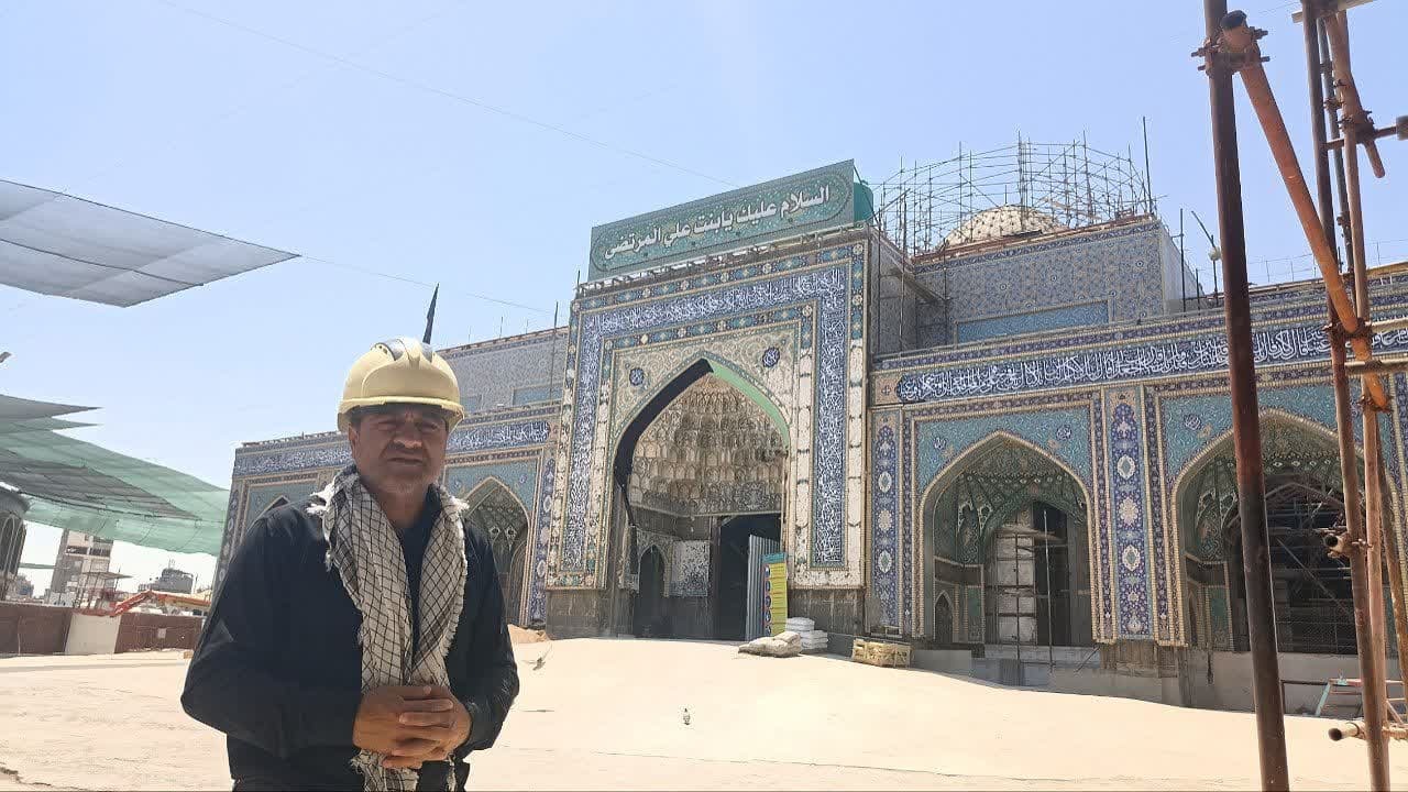 پیشرفت اجرایی ۷۵ درصدی صحن عقیله بنی هاشم در کربلای معلی