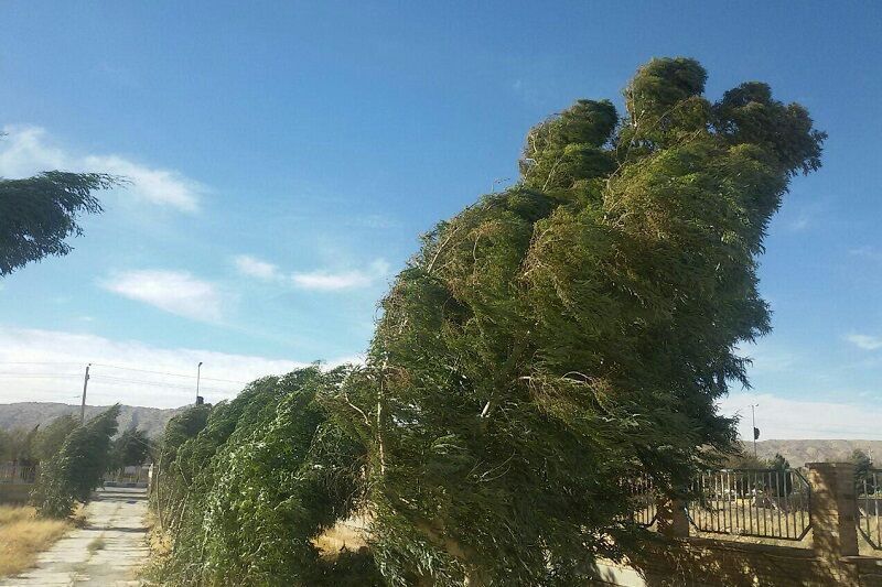 صدور هشدار زرد؛ وزش باد و کاهش کیفیت هوا در خراسان شمالی