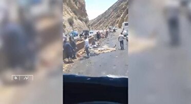 واژگونی مرگبار اتوبوس با 21 کشته و 34 مصدوم