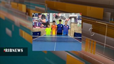 نایب قهرمانی پینگ پنگ باز قمی در مسابقات کشوری