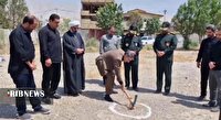 آغاز عملیات ساخت دو حوزه مقاومت بسیج در پلدختر