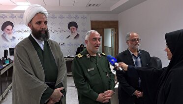 قدردانی فرمانده سپاه انصارالرضای استان از صدای حقیقت در رسانه ملی