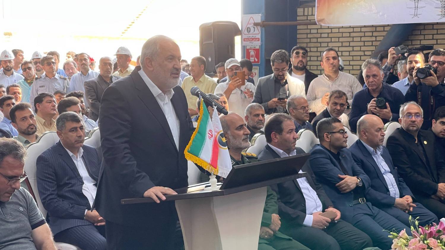 ***سومین واحد گازی نیروگاه شهیدسلیمی نکا افتتاح شد