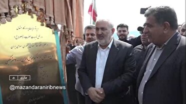 طرح تکمیل آبرسانی به ساری با حضور وزیر نیرو به بهره‌برداری رسید