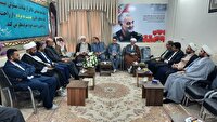 دیدار کارکنان دادگستری آبادان با امام جمعه