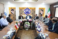 بازدید استاندار آذربایجان‌غربی از اداره کل تامین اجتماعی استان
