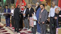 تجلیل از پیرغلامان حسینی در شهر دستگرد برخوار