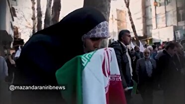 فریاد مردم مازندران: خائنان به وطن باید مجازات شوند