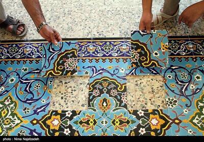 آغاز پویش «کاشی‌های حرم» در همدان