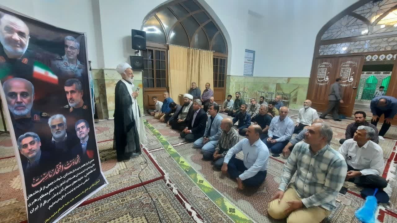 گرامیداشت یاد شهدای اقتدار در مشهد میقان