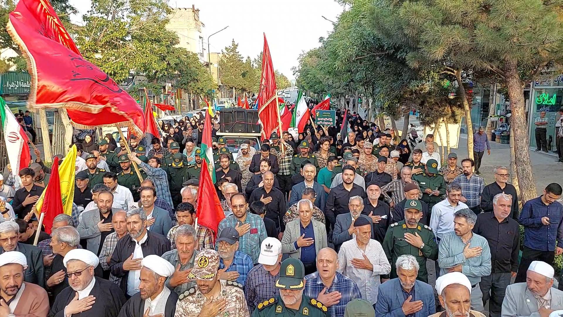 برگزاری مراسم باشکوه استقبال از محرم در قوچان