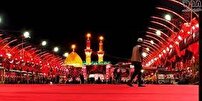 کفپوش‌های قرمز در حرم امام حسین (ع)