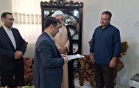 دیدار با خانواده شهید میر حجت موسوی در شهرستان پلدشت