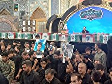 وداع مشهدها با 13 شهید حملات رژیم صهیونیستی