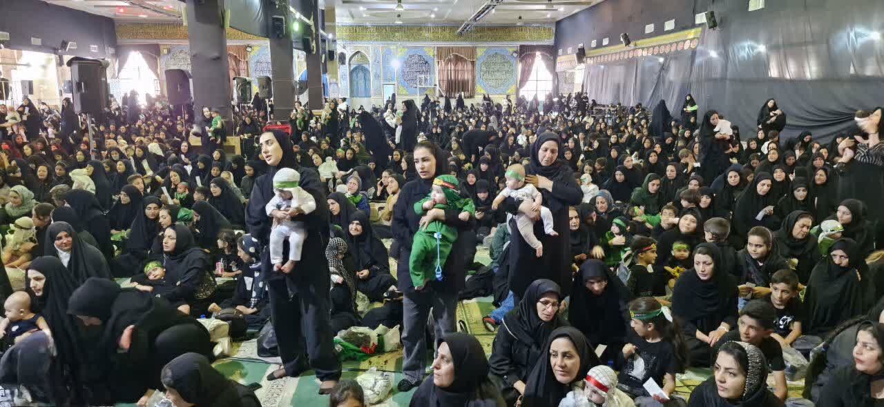 برگزاری همایش شیرخوارگان حسینی در لرستان برگزاری همایش شیرخوارگان حسینی در لرستان