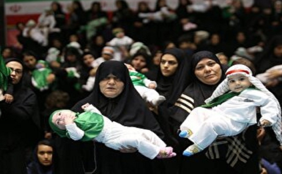 برگزاری مراسم شیرخوارگان حسینی در برخی از شهرستان‌های کرمانشاه