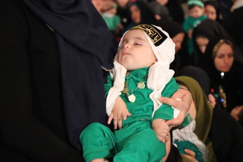 برگزاری پرشور همایش شیرخوارگان حسینی در کردستان