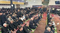 برگزاری مراسم شهدای حمله رژیم صهیونیستی در بستان آباد