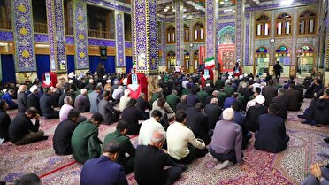 آیین گرامیداشت یادوخاطره  شهدای تجاوز رژیم صهیونیستی در یزد