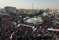 تشییع شهدای مقاومت در پایتخت ایران اسلامی