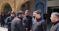 بازدید از روند تطهیر، تجهیز و خاکسپاری شهدای اخیر در بهشت زهرا