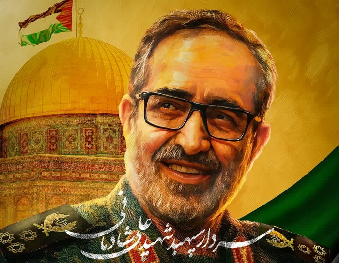 مراسم خاکسپاری شهدای اقتدار ایران + فیلم و عکس