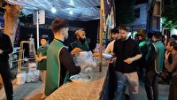 پخت و توزیع روزانه بیش از 1500 پرس غذای گرم در تکاب