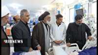 عیادت از مجروحان 12روزه جنگ تحمیلی