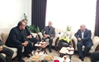 دیدار استاندار مازندران با خانواده دانشمند هسته‌ای در ساری