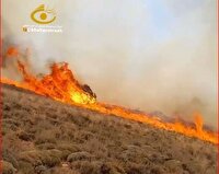 حریق در مراتع جاجرم مهار شد