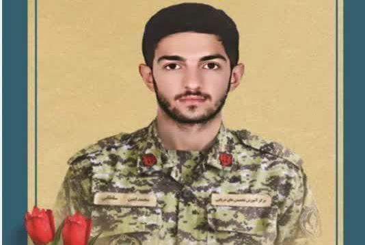 تشییع پیکر پاک دومین شهید مدافع وطن رضوانشهر در جنگ تحمیلی با رژیم منحوس اسراییل