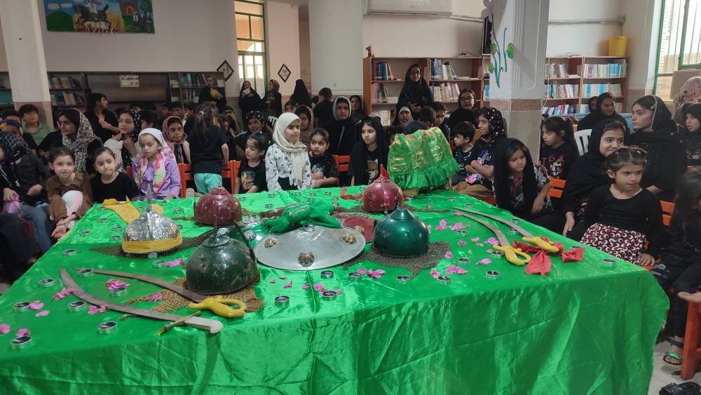 سومین گردهمایی کودکان عاشورایی در شهرستان لنده