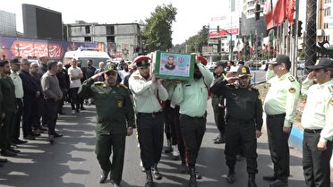 پیکر سرباز شهید «صالحی» در آمل تشییع و به خاک سپرده شد