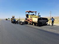 آغاز عملیات آسفالت ریزی محور ترانزیتی پلدشت به مرگنلر