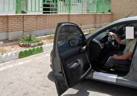 توقیف خودرو پژو 206 با رانندگی نوجوان 13 ساله در نایین