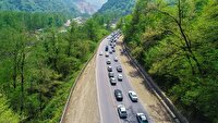 افزایش 6 درصدی تردد خودروها در محورهای مواصلاتی مازندران