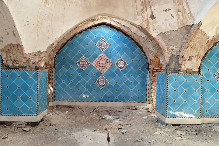 آغاز عملیات مرمت حمام تاریخی روستای قهی در اصفهان آغاز عملیات مرمت حمام تاریخی روستای قهی در اصفهان