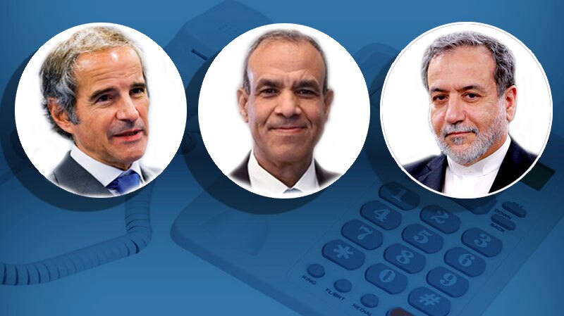 گفتگوی وزیر خارجه مصر با عراقچی و گروسی گفتگوی وزیر خارجه مصر با عراقچی و گروسی