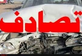 تصادف زائرین حسینی در محور سقز بوکان