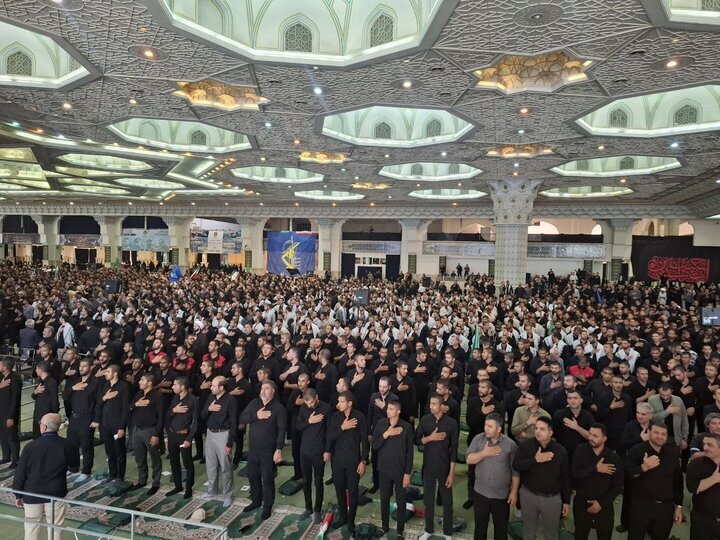 برگزاری مراسم عزاداری نیرو‌های مسلح در مصلای تهران