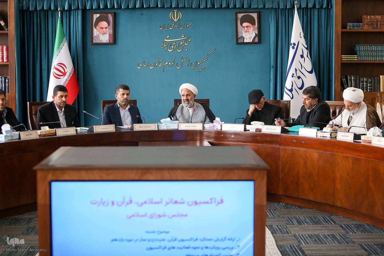 بازدید اعضای فراکسیون شعائر اسلامی، قرآن و زیارت مجلس از موکب‌های مشهد