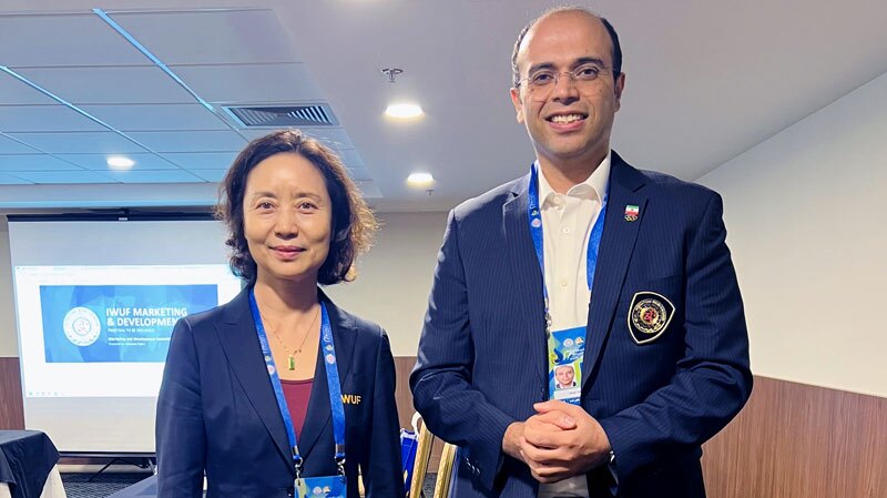 دیدار رئیس فدراسیون ووشو ایران با دبیرکل فدراسیون جهانی