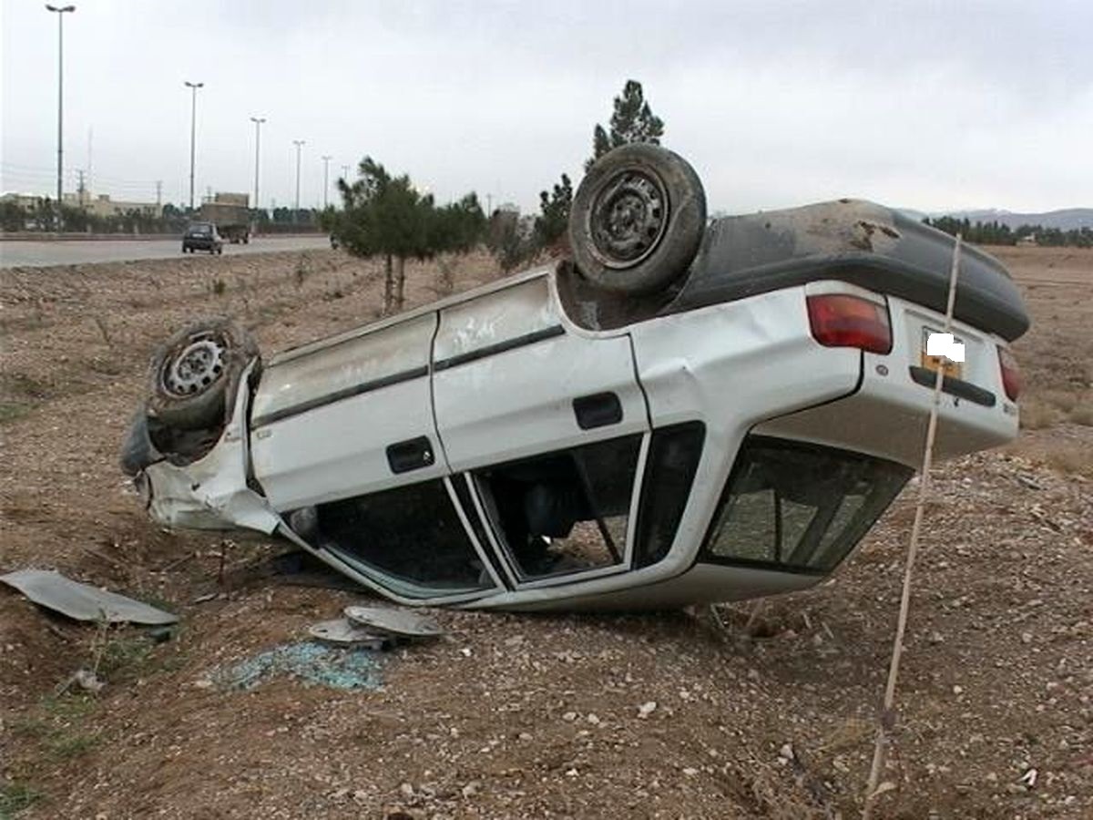 ۲ کشته و یک مصدوم بر اثر واژگونی سواری پراید ۲ کشته و یک مصدوم بر اثر واژگونی سواری پراید