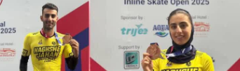 درخشش اسکیت سواران بروجنی درمسابقات بین المللی جاکارتا اندونزی