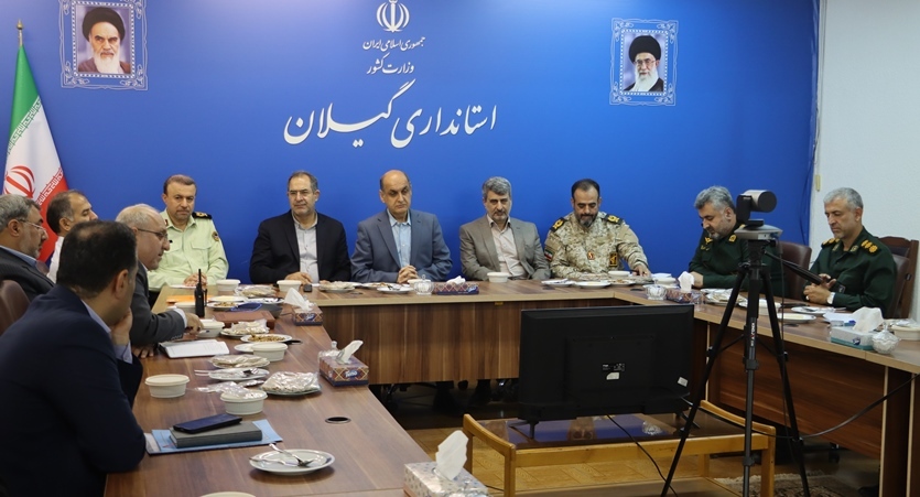 جلسه هماهنگی اختتامیه دومین کنگره ملی هشت هزار شهید گیلان