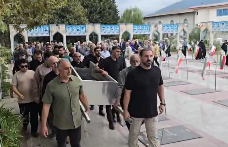 آسمانی شدن همسر و مادر شهیدان حسنی در رامسر آسمانی شدن همسر و مادر شهیدان حسنی در رامسر