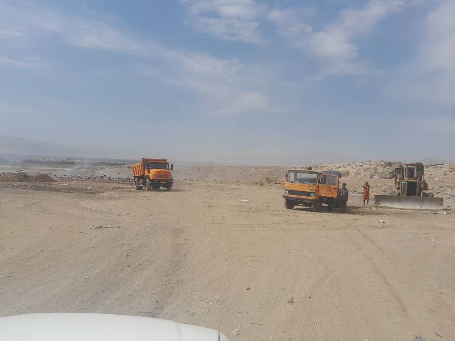 تداوم نظارت محیط زیست بر ساماندهی سایت پسماند شهرستان سلماس